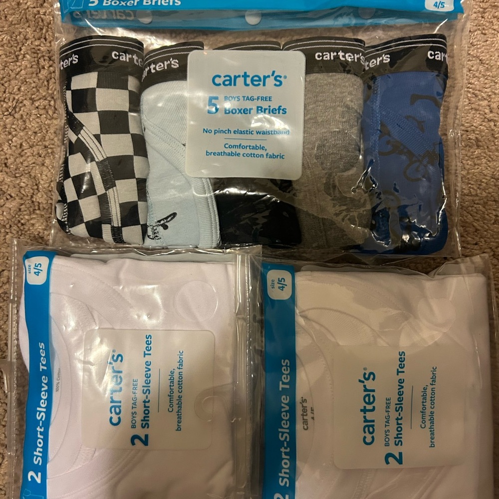 Carter's Boys' Boxer Briefs - Multi-Color Pack